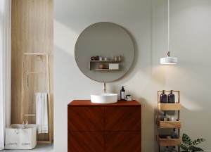 Badkamermeubel Olaf – Diagonaal Design, Diverse Kleuren en Maten | Teakea - 