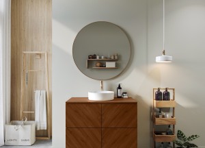 Badkamermeubel Olaf – Diagonaal Design, Diverse Kleuren en Maten | Teakea - 