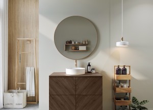 Badkamermeubel Olaf – Diagonaal Design, Diverse Kleuren en Maten | Teakea - 