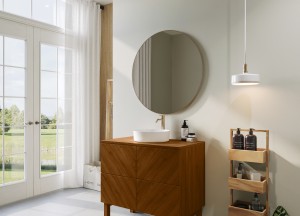 Badkamermeubel Olaf – Diagonaal Design, Diverse Kleuren en Maten | Teakea - 