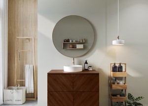Badkamermeubel Olaf – Diagonaal Design, Diverse Kleuren en Maten | Teakea - 