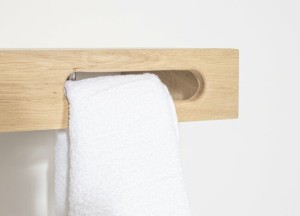 Athene Mini Fonteinmeubel Massief Eiken | Ondiep 25cm | Teakea - Teakea badmeubelen