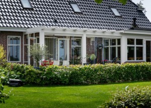 Tuinkamer Arioso:  We wilden een plek om lekker buiten te kunnen zitten.