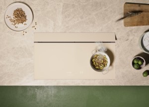 Brera Slim gekleurde kookplaat met afzuiging | Falmec
