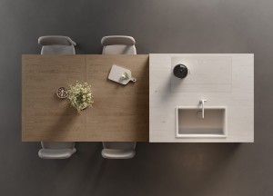 Brera Slim gekleurde kookplaat met afzuiging | Falmec - Falmec