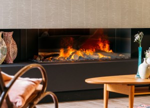 Elektrische haard met verwarming: sfeer én comfort in één