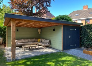 Schuur, overkapping of tuinhuis? Dit past het beste bij jouw tuin - MG Houtbouw