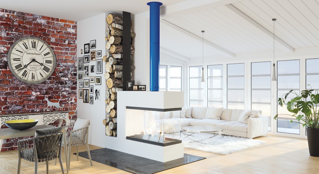Zo maak je de houtkachel onderdeel van je interieur