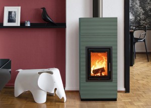 Hybride keramische tegelkachel Mini - Art of Fire