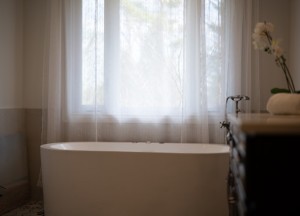 Gordijnen in de badkamer? Ja, dat kan!