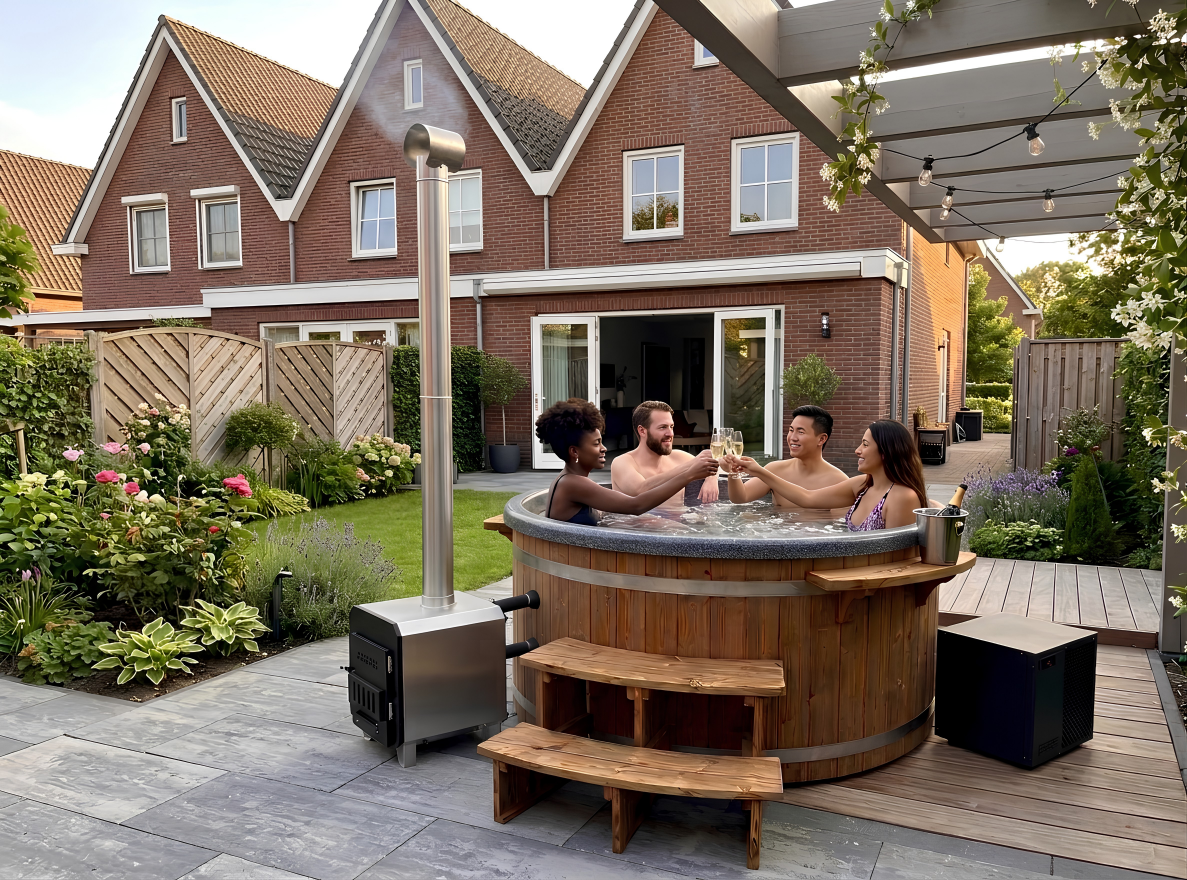 Hybride hottub | Ticra Outdoor