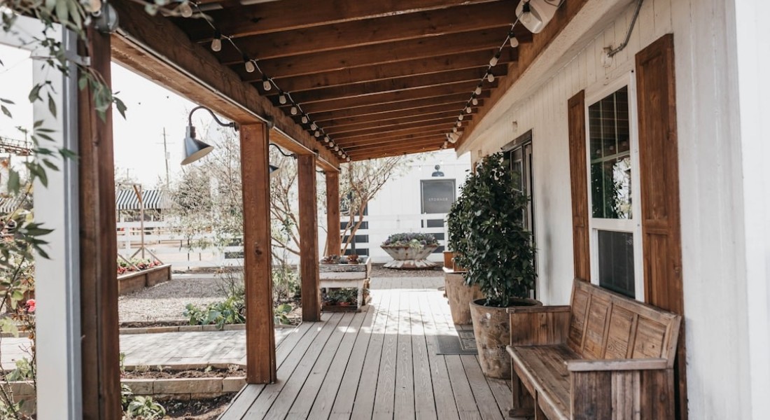 Welke afmeting douglas overkapping past bij jouw tuin?