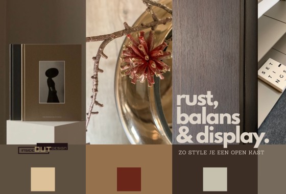 Moodboard Monday: Zo richt je een open kast in