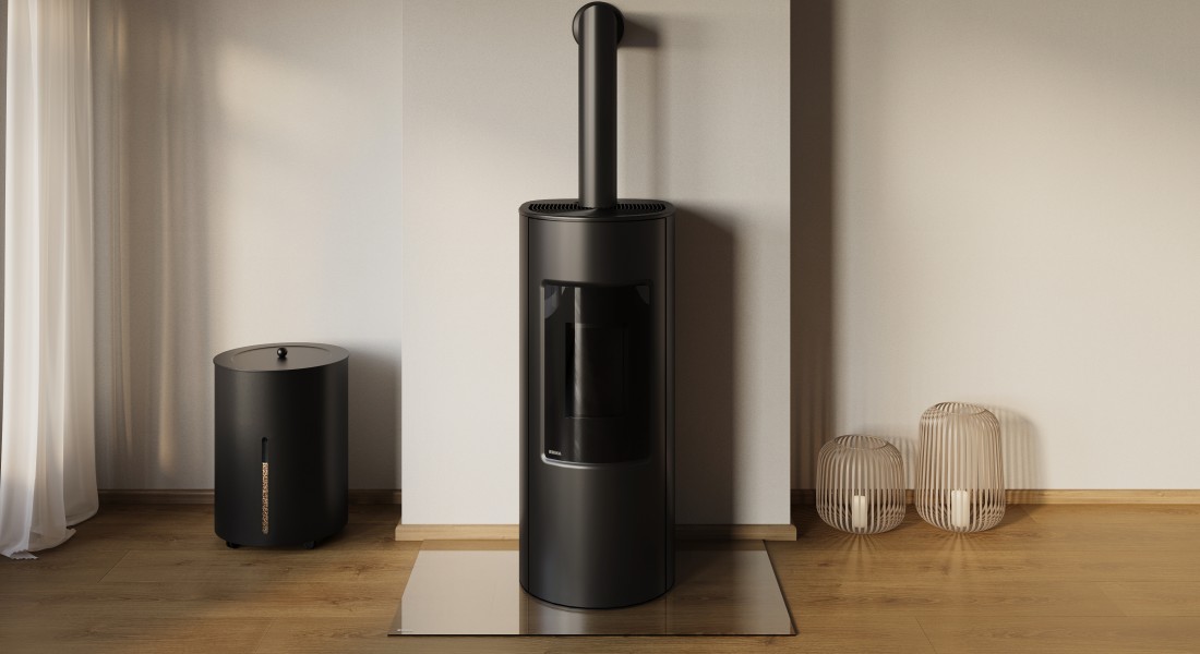 RIKA VIVO, de stille pelletkachel met stijl