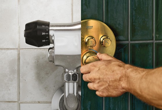 Van Skalatherm tot SmartControl: 70 jaar douche-innovatie