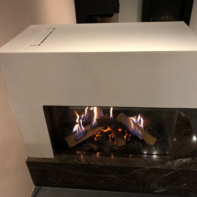 FotoMaak maximaal gebruik van de warmte van de inbouwhaard