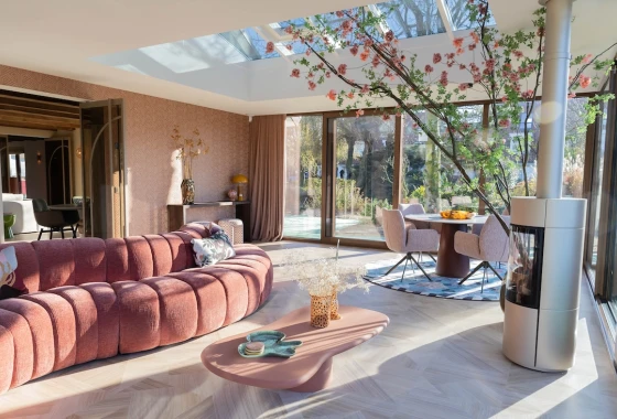 Project foto: Een boerderij met extravagante flair