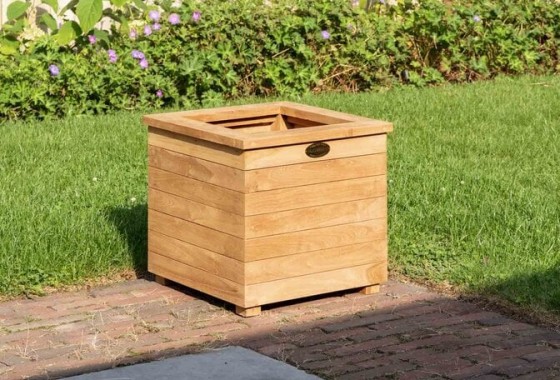 Teak plantenbakken - Puurteak tuinmeubelen