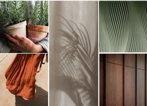 Moodboard interieur: natuurlijke kleuren voor een warme woonkamer