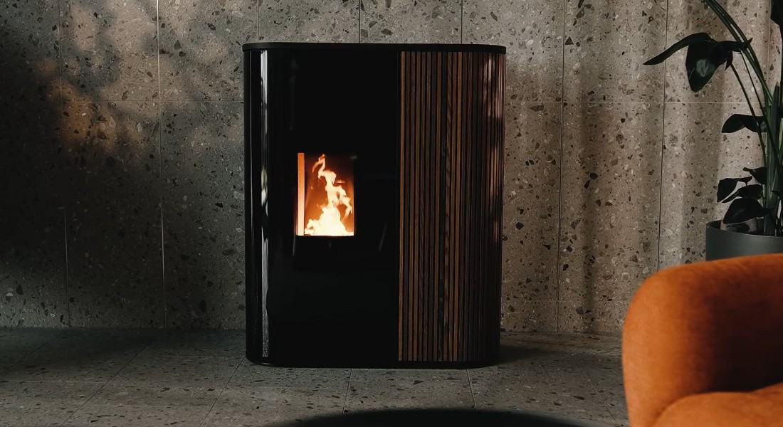 Is dit de pelletkachel van de toekomst? Vuur en design komen samen