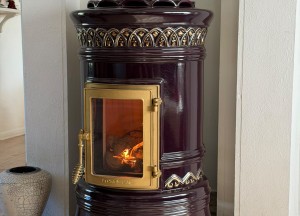 Klassieke ronde houtkachel | Art of Fire