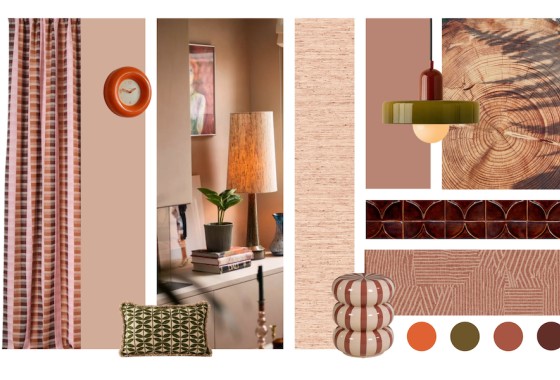 Een vakantiehuis vol sfeer en kleur dankzij dit verrassende moodboard