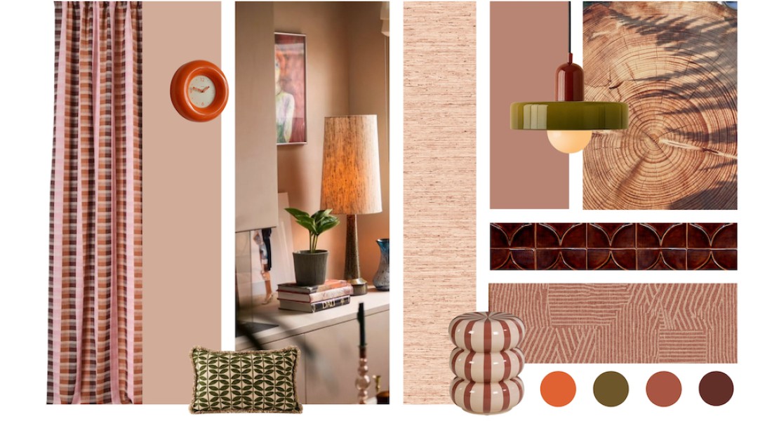 Een vakantiehuis vol sfeer en kleur dankzij dit verrassende moodboard