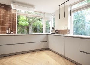 Lichte maatwerkkeuken met ronde vormen | Kitchenstudio - Kitchenstudio
