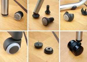 Floorfriendly doppen en glijders v.v. VILT - Floorfriendly