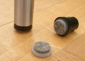 Floorfriendly doppen en glijders v.v. VILT