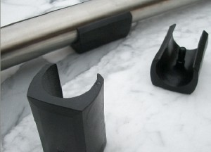 Floorfriendly glijder van kunststof voor buisframes - Floorfriendly