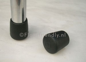 Floorfriendly ronde PVC dop in zware uitvoering - Floorfriendly