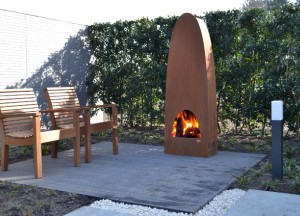 Zeno Colonna - Cortenstalen buitenhaard - Zeno Products