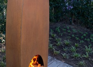 Zeno Colonna - Cortenstalen buitenhaard