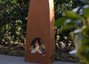 Zeno Colonna - Cortenstalen buitenhaard