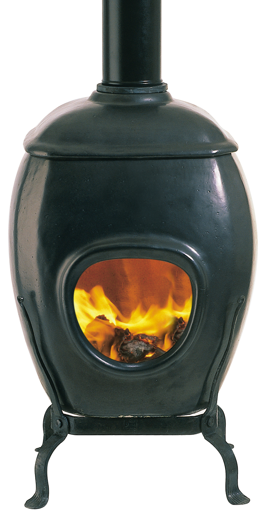 African Flame pothaard Pewter