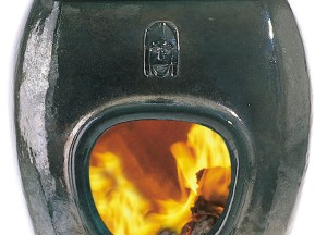 African Flame Green Raku - Art of Fire