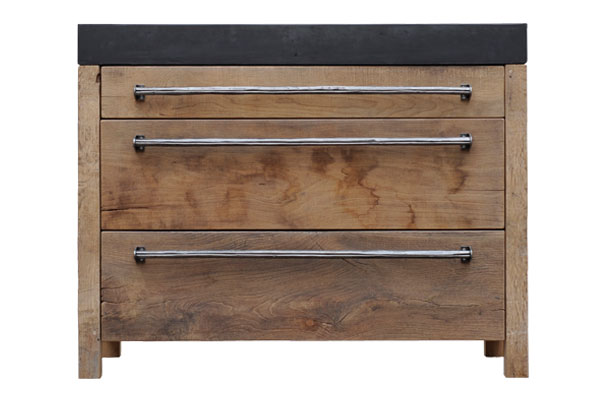 Badkamermeubel eikenhout