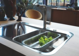 Franke Sinos lijn: kraan, spoelbak, afzuigkap