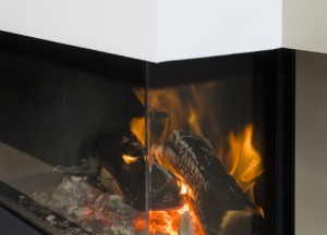 M-design liftdeurhaard Diamond Dubbele Hoek