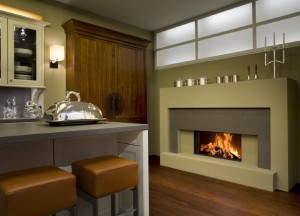 Kalfire W85/40F gesloten houthaard - frontmodel - Kalfire Fireplaces