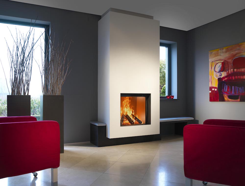 Kalfire W71/62F gesloten houthaard - frontmodel