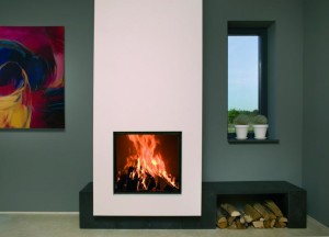 Kalfire W71/62F gesloten houthaard - frontmodel