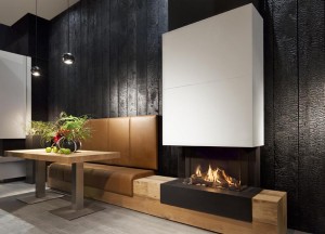 Kalfire G70/44S gesloten gashaard - 3-zijdige haard - Kalfire Fireplaces