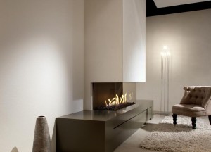 Kalfire G130/37S gesloten gashaard - 3-zijdig model