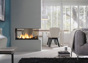 I-Frame 85 40 Room Divider  - Trimline Fires