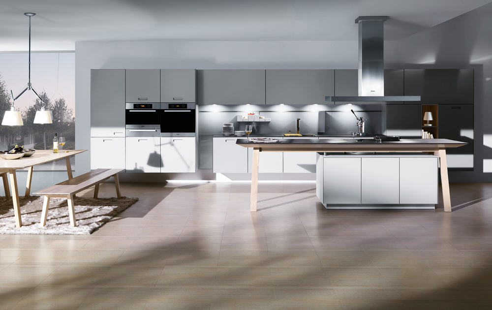 next125 NX902 Steengrijs glas mat wandhangend