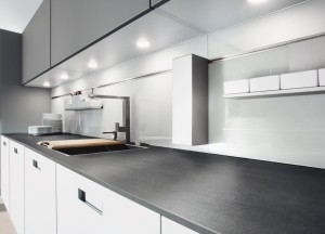 next125 NX902 Steengrijs glas mat wandhangend