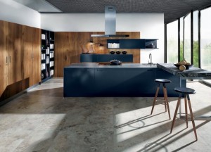 next125 NX902 Indigoblauw glas mat - NX650 Oud eiken - next125