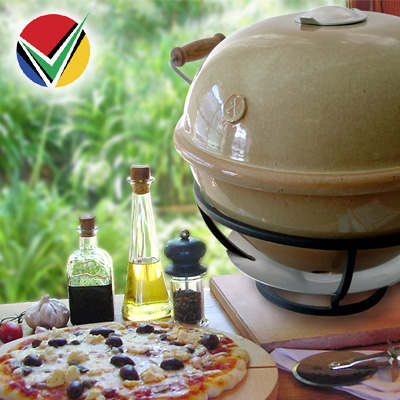 African Flame keramische pizza oven